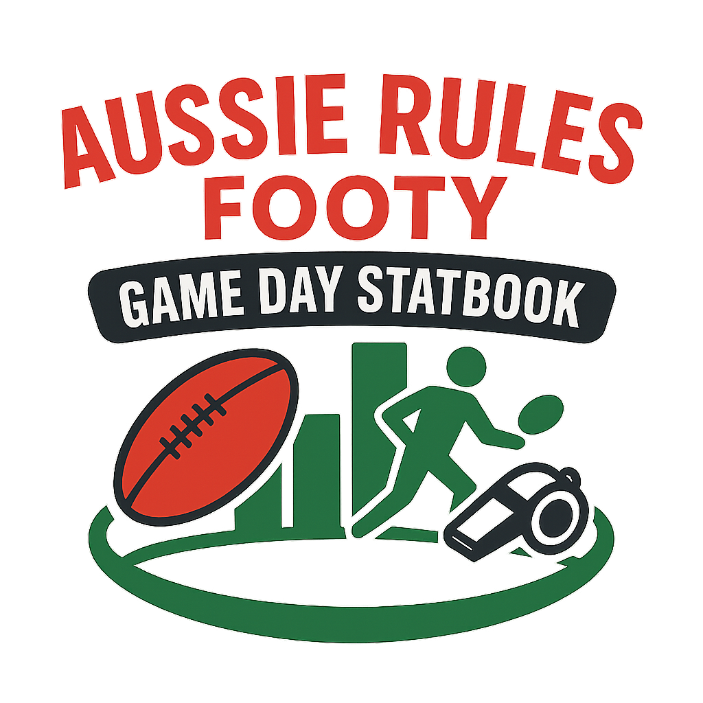 Aussie Rules Footy Game Day Statbook